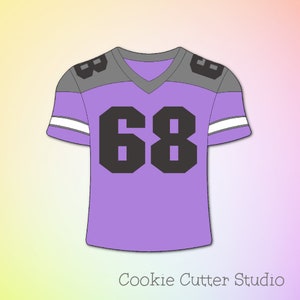 Football Jersey Cookie Cutter