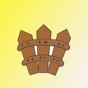 Fence Cookie Cutter, Western Cookie Cutter