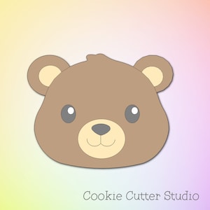 Bear Cookie Cutter, Woodland Animal Cookie Cutters