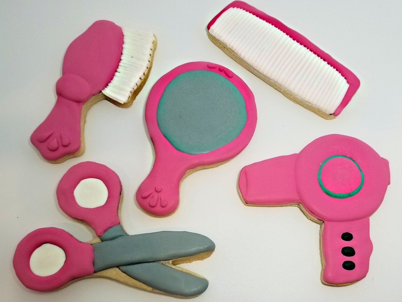 Blow Dryer Cookie Cutter Hair Salon Cookie Cutters Etsy