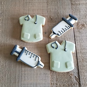 Scrub Shirt Cookie Cutter, Medical  Cookie Cutters