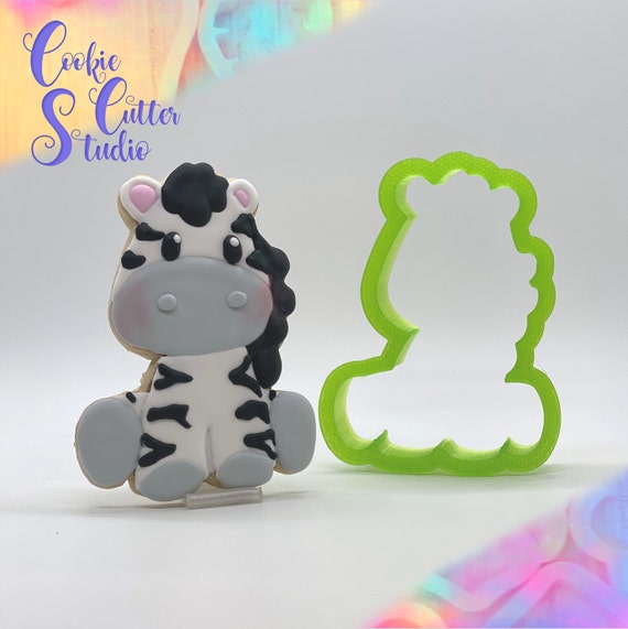 Formine Per Biscotti Animali Della Fattoria (5 Pezzi): Pollo, Mucca, Maiale, Cavallo E Pecora