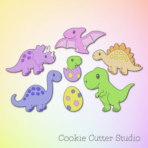 Dinosaur Cookie Cutter, Jurassic Cookie Cutters
