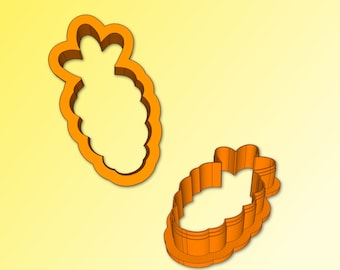Carrot Cookie Cutter: Food Safe Easter Baking