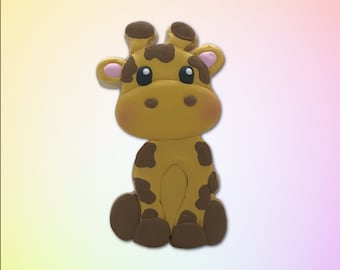 Giraffe Cookie Cutter: Safari Animal Treat Cutter