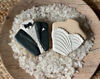 Bride and Groom Cookie Cutter Set