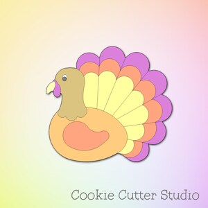 Turkey Cookie Cutter: Thanksgiving Baking & Fall Crafts