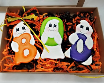Boo Ghost Cookie Cutter Set, Halloween Cookie Cutters