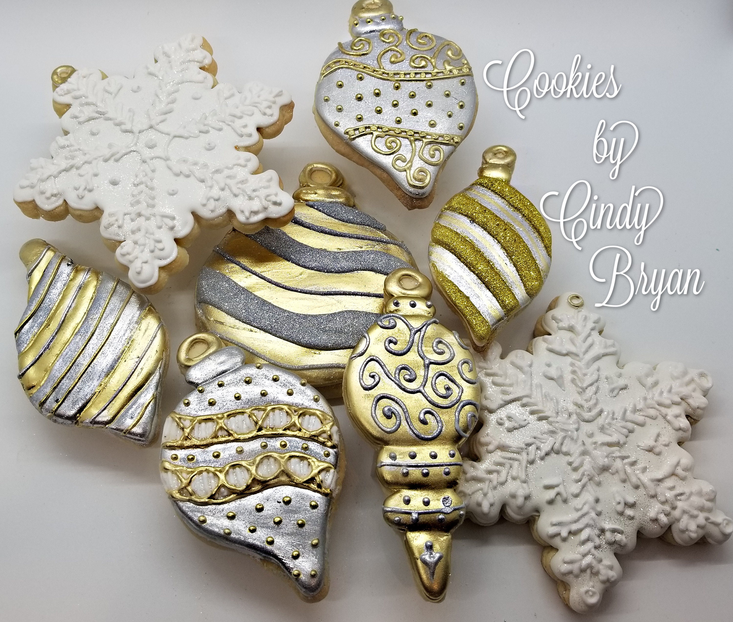 Christmas Ornament Cookie Cutter Christmas Cookie Cutters Etsy