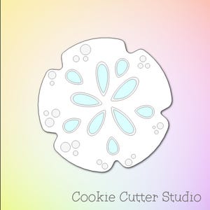 Sand Dollar Cookie Cutter, Beach Cookie Cutters
