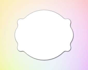 Plaque Cookie Cutter