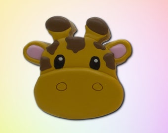Giraffe Head Cookie Cutter: Safari Animal Theme