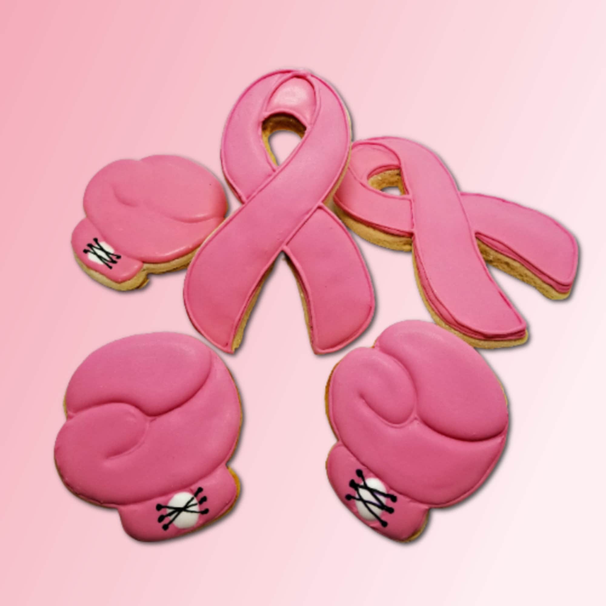 Ribbon Cookie Cutter Breast Cancer Cookie Cutters Etsy Australia