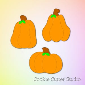 Pumpkin Cookie Cutter Set