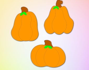 Pumpkin Cookie Cutter Set