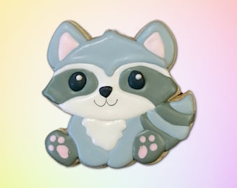 Raccoon Cookie Cutter, Woodland Animal Cookie Cutters