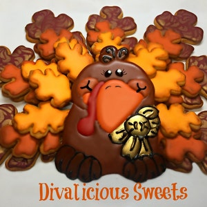 Turkey Platter Cookie Cutter Set, Thanksgiving Cookie Cutters
