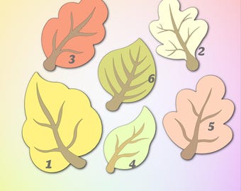 Leaf Cookie Cutter Set, Fall Leaves