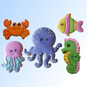 Under the Sea Cookie Cutter Set, Jellyfish Cookie Cutter