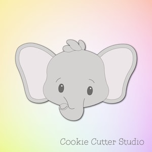 Elephant Cookie Cutter, Jungle Animal Cookie Cutters, Safari Cookie Cutters