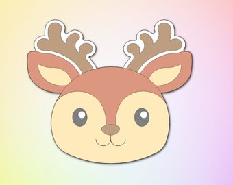 Deer Cookie Cutter, Woodland Animal Cookie Cutters