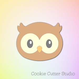 Owl Cookie Cutter, Woodland Animal Cookie Cutters