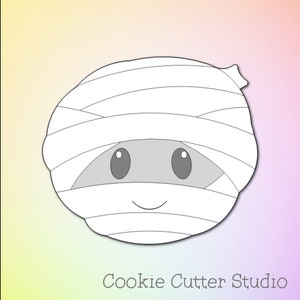 Mummie Cookie Cutter, Halloween Cookie Cutters