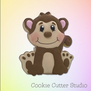 Monkey Cookie Cutter, Safari Cookie Cutters, Animal Cookie Cutters