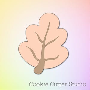 Leaf Cookie Cutter: Fall Baking, Food Safe PLA
