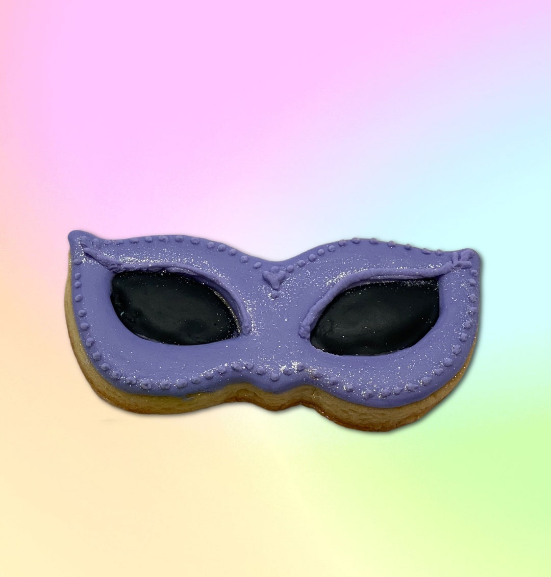 mardi gras mask cookie cutter
