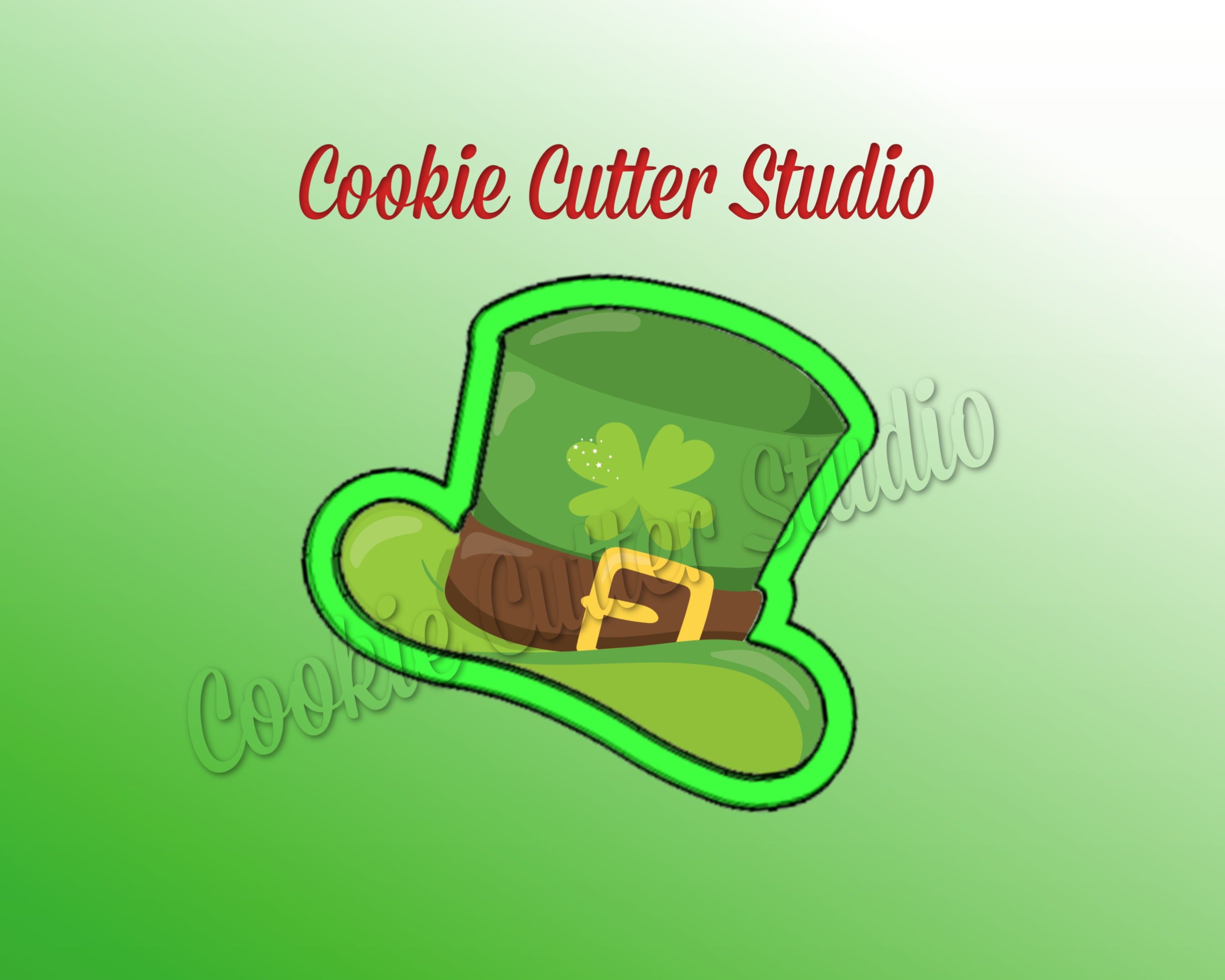 Leprechaun Hat Cookie Cutter, St. Patrick's Day Cookie Cutters
