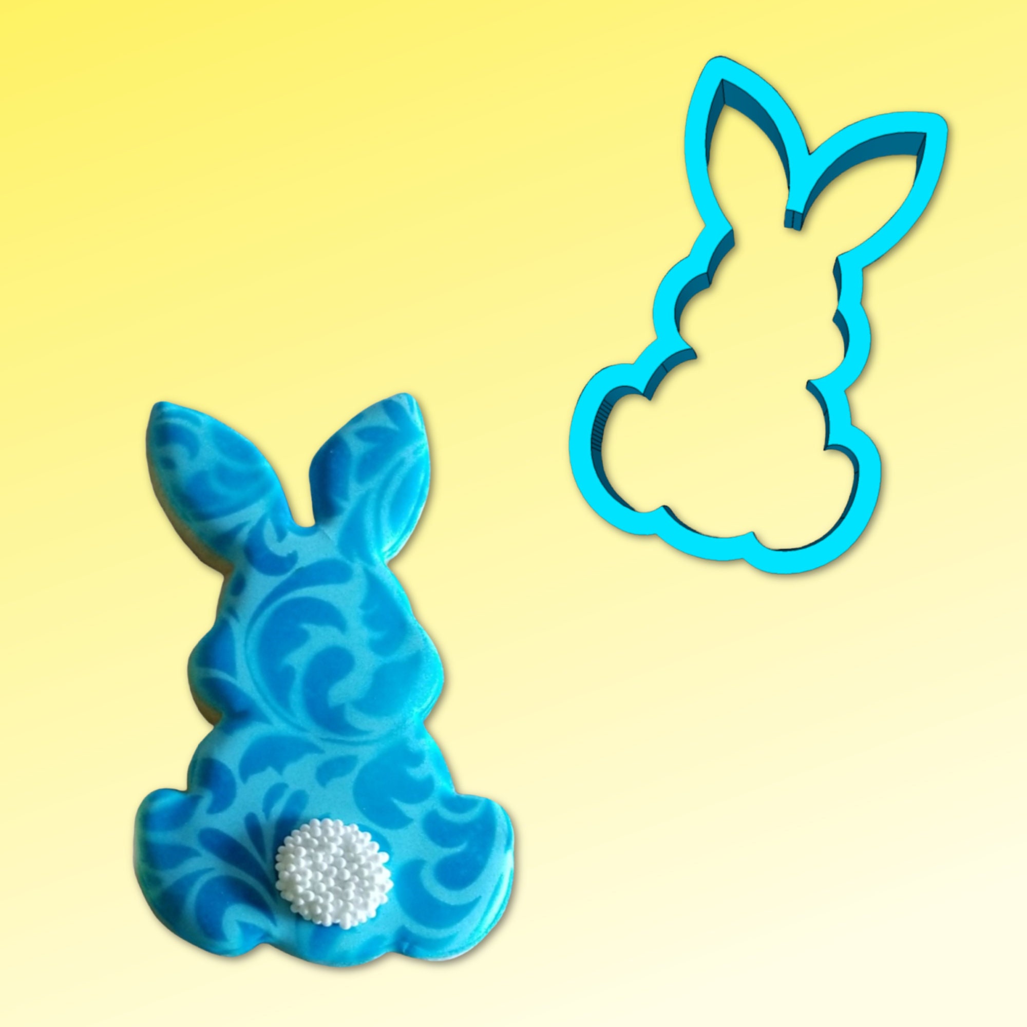 Bunny Cookie Cutter Easter Cookie Cutters Etsy