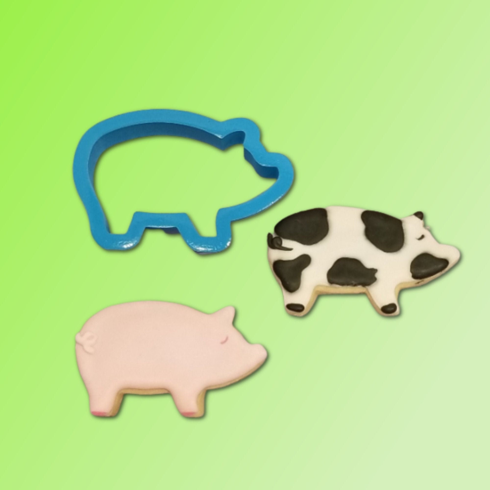 Pig Cookie Cutter Hog Cookie Cutter Etsy