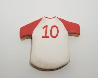 Baseball Jersey Cookie Cutter: Sports Theme Treat