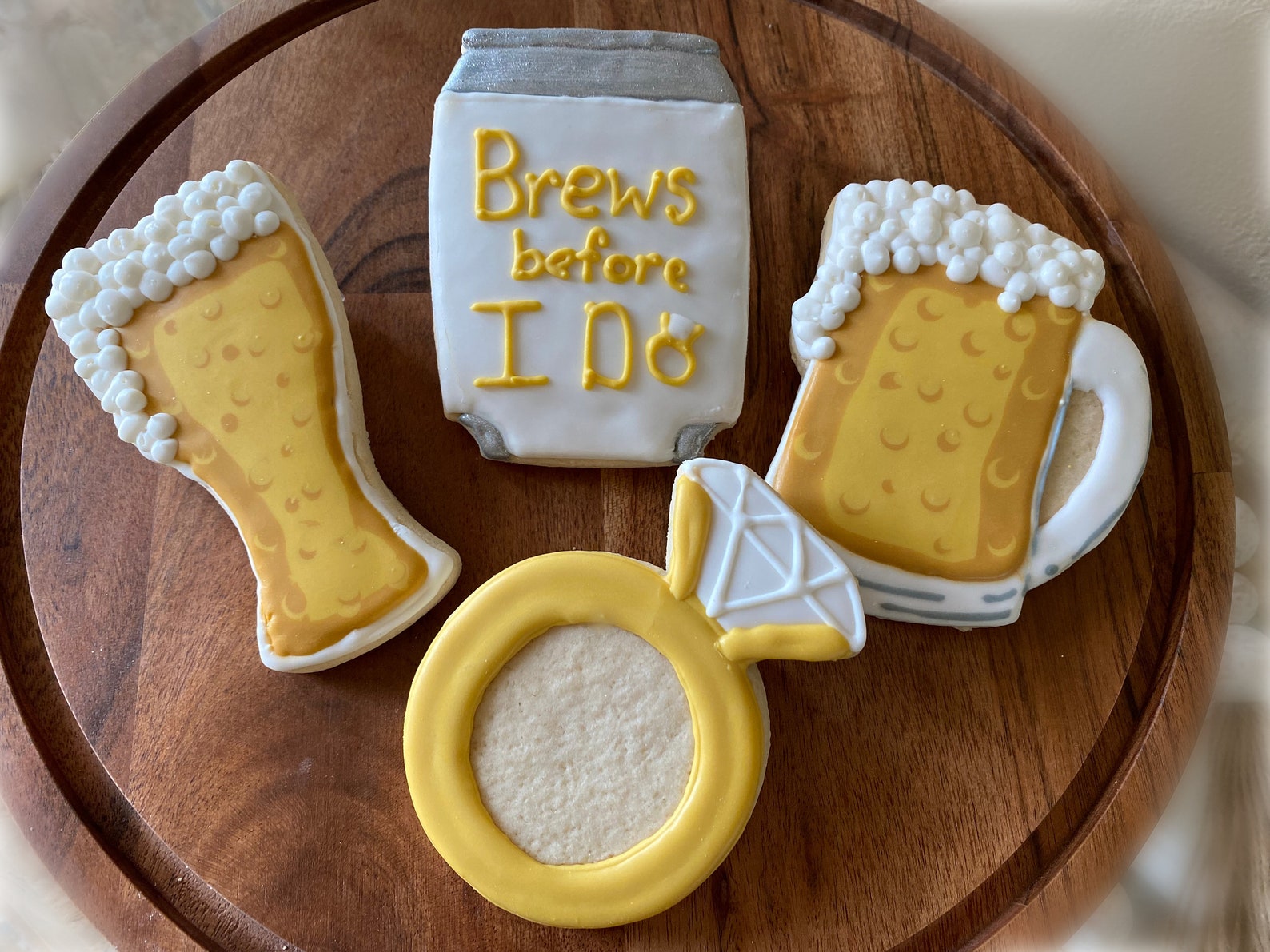 Brews Before I Do Cookie Cutter Set Etsy UK