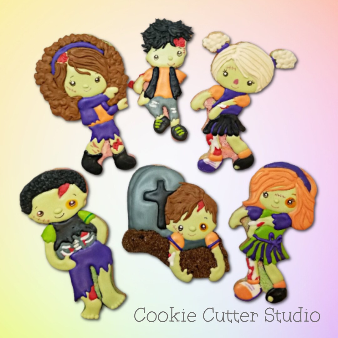 Zombie Cookie Cutter, Halloween Cookie Cutters Etsy