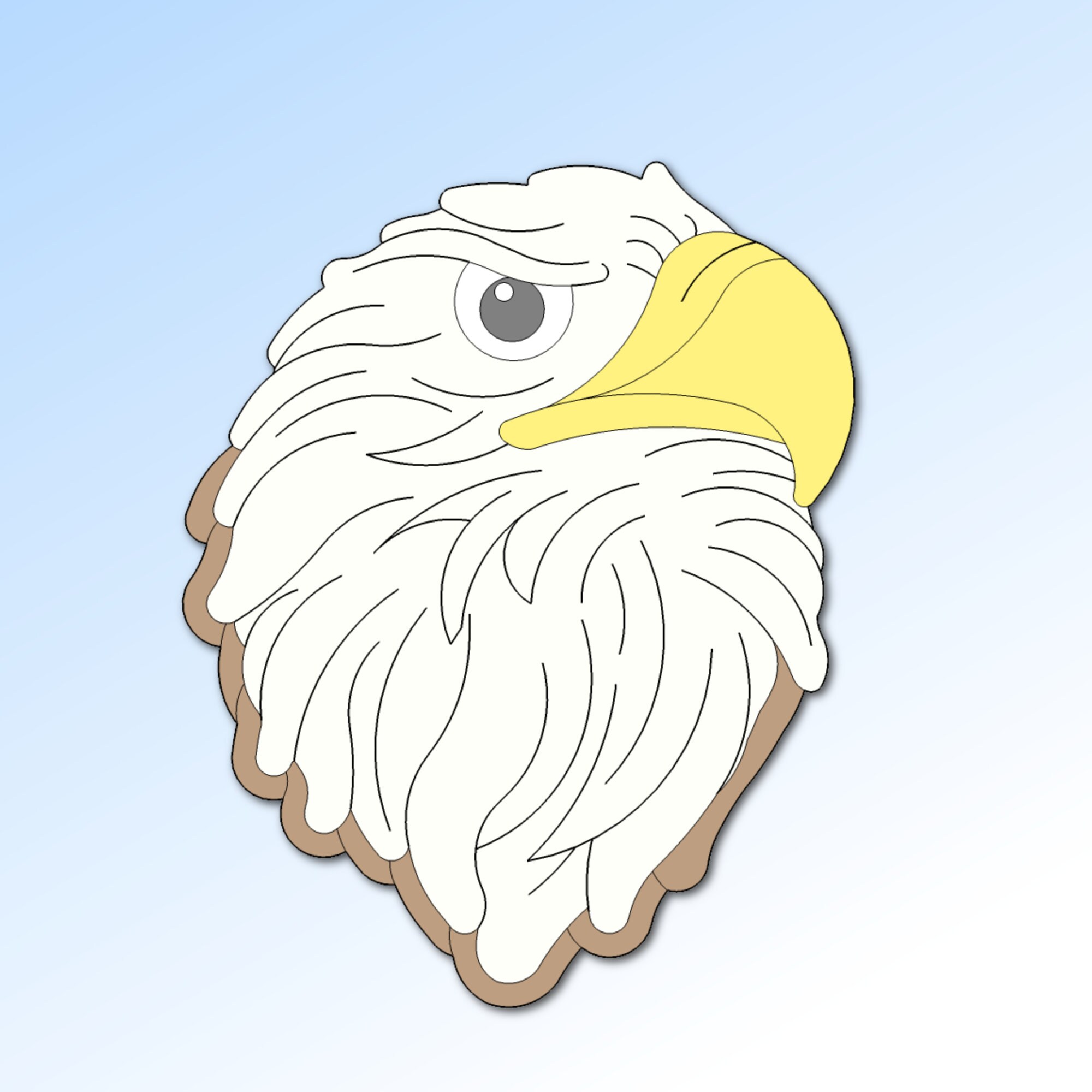 Stars and Stripes Eagle Cookie Cutter Jewelry & Beauty Craft Supplies