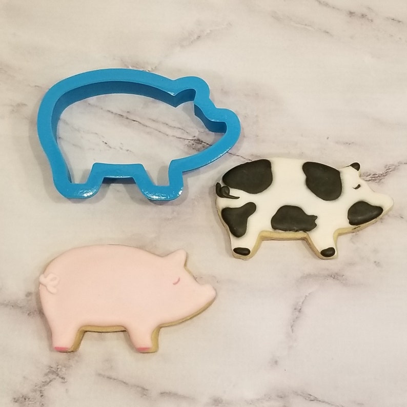Pig Cookie Cutter Hog Cookie Cutter Etsy Israel