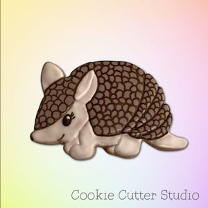 Armadillo Cookie Cutter, Animal Cookie Cutter