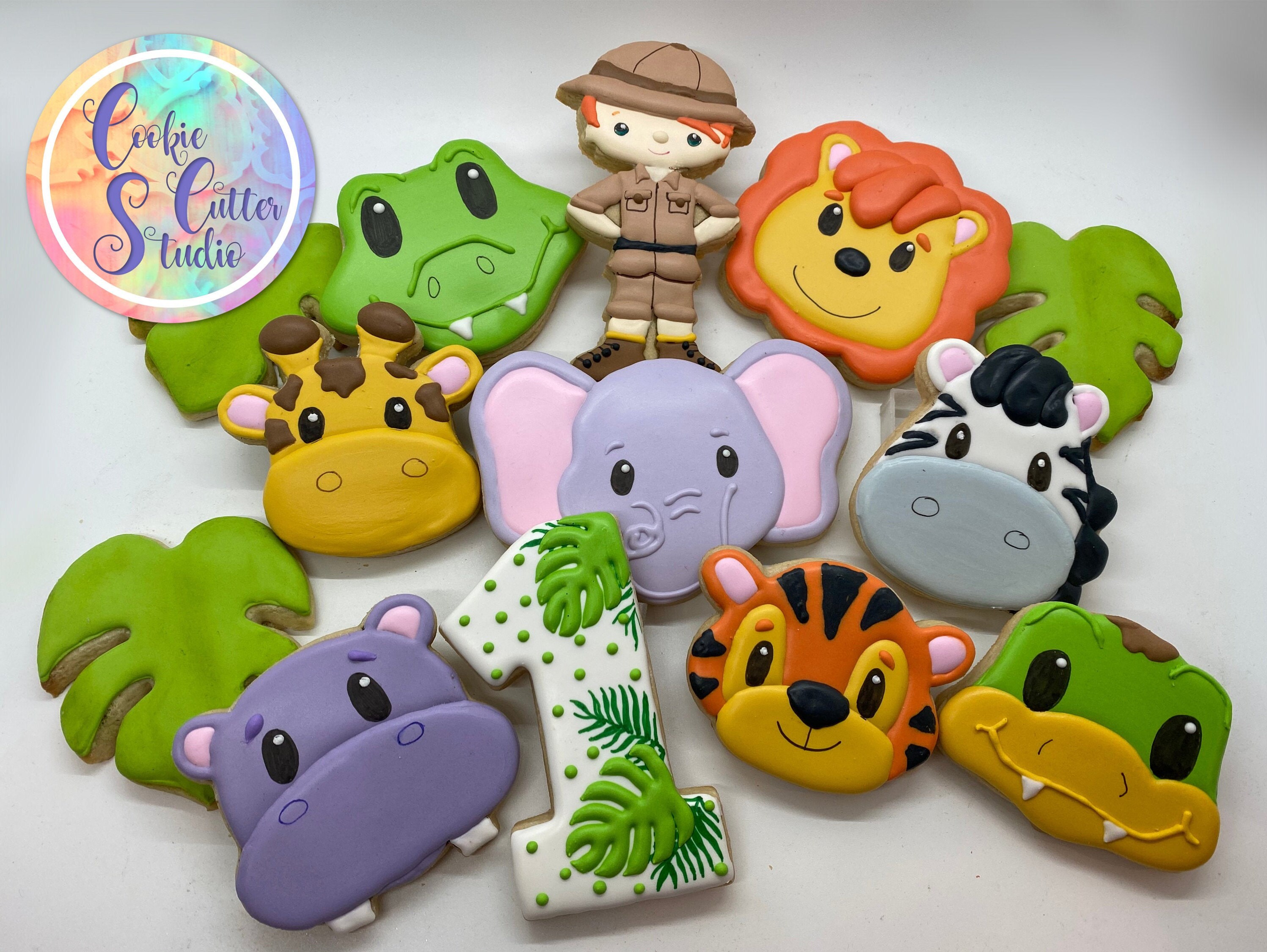 Elephant Cookie Cutter Jungle Animal Cookie Cutters Safari Etsy Australia