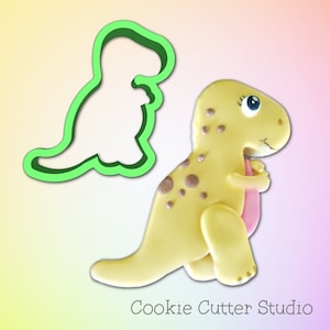 T Rex Cookie Cutter, Dinosaur Cookie Cutter