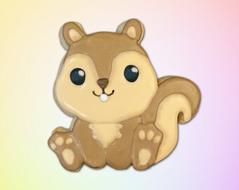 Squirrel Cookie Cutter, Woodland Animal Cookie Cutters
