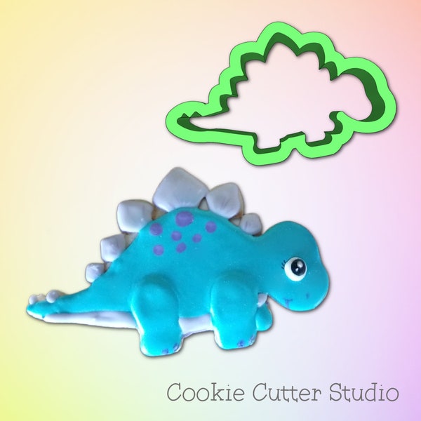 Stegosaurus Cookie Cutter, Dinosaur Cookie Cutter