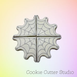 Spider Web Cookie Cutter: 3D Printed Halloween Treat