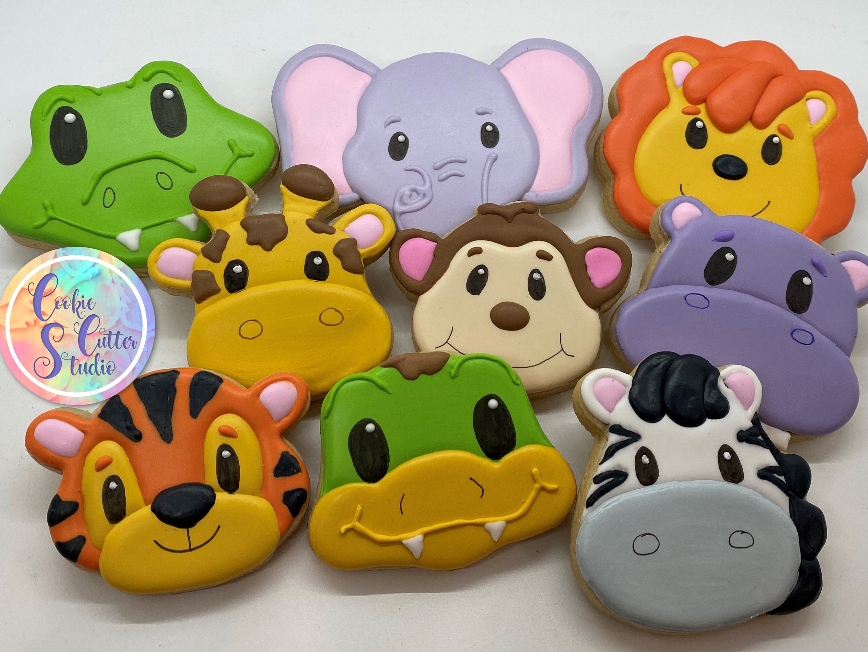 Elephant Cookie Cutter Jungle Animal Cookie Cutters Safari Etsy Australia