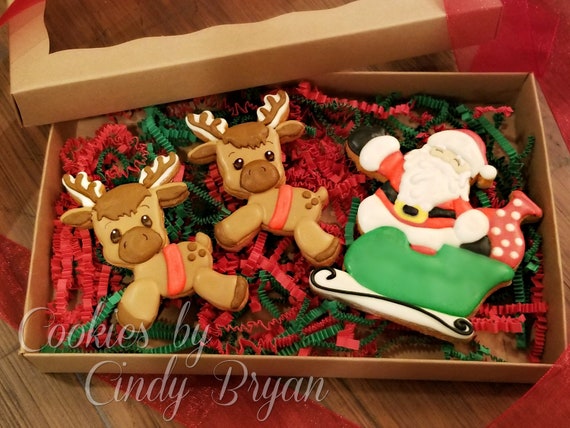 Santa and Reindeer Cookie Cutter Set