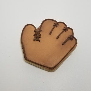 Baseball Glove Cookie Cutter: Food Safe PLA Plastic