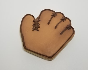 Baseball Glove Cookie Cutter: Food Safe PLA Plastic
