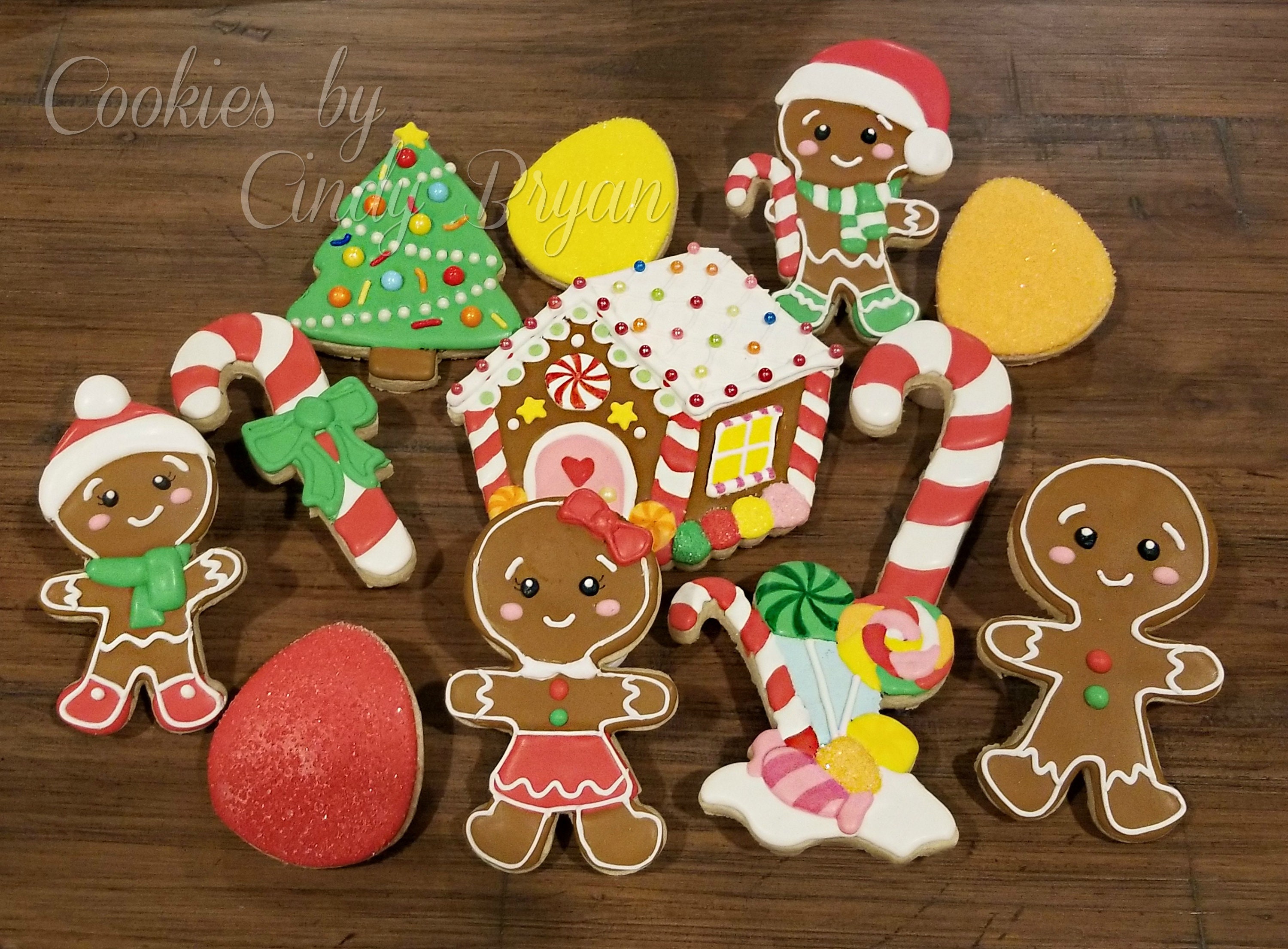 Gingerbread Man With Santa Hat Cookie Cutter Ginger Bread Man - Etsy