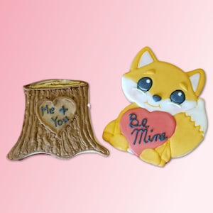 Fox Cookie Cutter: Woodland Valentine Treat Cutter